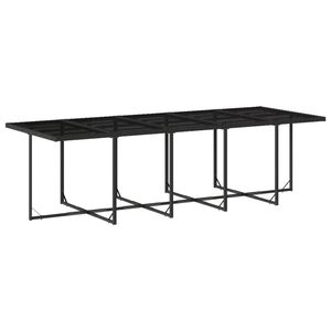 Juego de Comedor para Jardín en Blanco Crema y Negro - Product Image 4