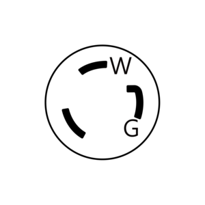 ปลั๊กไฟอุตสาหกรรมแบบล็อคเกลียว Hubbell รุ่น WJ-8330 30A NEMA L5-30 สำหรับเครื่องเชื่อม - Product Image 6