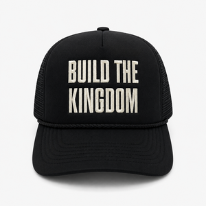 Gorras Trucker Unisex Injae Vina con Bordado Personalizado de Logotipo 2D, Cuerda Negra, Espuma, Malla de Alta Calidad, Correa Ajustable - Product Image 1