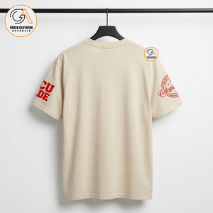 เสื้อยืดคอตตอนผู้ชาย FAMU รุ่นรักษ์โลก ทรงปกติ ผ้าเจอร์ซีย์ ระบายอากาศได้ดี ไม่ยับ ไม่เป็นขุย น้ำหนัก 300 กรัม คอกลม - Product Image 2