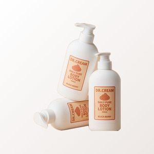 wholesale <b>body</b> <b>lotion</b> DakteoCream Daily Pure <b>Body</b> <b>Lotion</b> Blackberry Scent 500ml Made in Korea fragranced - Product Image 3