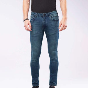 Pantalones Vaqueros de Mezclilla para Hombre, Estilo Profesional, Corte Ajustado, Tela Ligera - Product Image 4