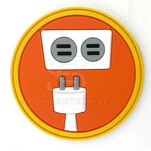 Custom Logo PVC <b>Patches</b> 3D Rubber <b>Patch</b> For <b>Backpack</b> Cap Jacket Uniform And Everyday Accessories Flexible PVC <b>Patches</b> - Product Image 2