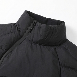 Wholesale Black Puffer <b>Vest</b> with Large Front <b>Utility</b> Pocket | Insulated Performance <b>Vest</b> | OEM Outerwear Supplier - Product Image 3