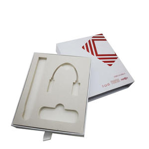 Caja de Almacenamiento Blanca Minimalista Personalizada, Estuche de Carga para Teléfono y Auriculares Inalámbricos con Forro de Espuma - Product Image 5