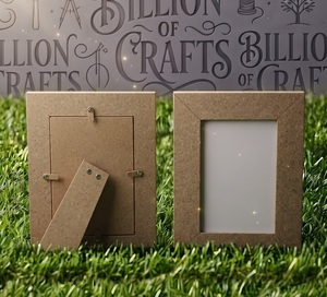Cadre photo en MDF personnalisable en gros pour projets de bricolage et de décoration intérieure - Product Image 3