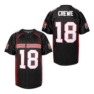 Camiseta de Fútbol Americano Estampada, Camiseta de Fútbol Bordada, Ropa Deportiva de Malla Negra, Tallas S–3XL, Sublimación, Fútbol Americano - Product Image 2