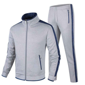 Mens Casual Cotton Hooded Jogger <b>Set</b> Wholesale Sports Club Jogging Suit Bulk Supplier Heavyweight 300g Breathable <b>Knitted</b> Fabric - Product Image 4