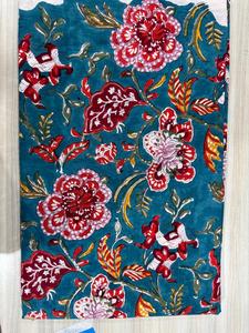 Nuevas telas de algodón estampadas a mano exclusivas de 60*60 cm, 100% algodón puro, telas del grupo Taj disponibles en stock. - Product Image 3