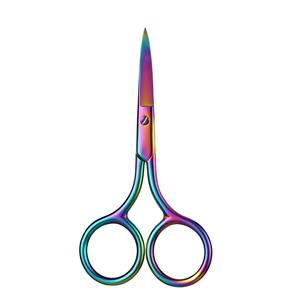 Tijeras de Maquillaje Estilo Europeo de 9 cm, Compactas, de Acero Inoxidable, Pequeñas, Profesionales, para Cejas, Nariz, Corte de Pelo, Manicura y Uñas - Product Image 5