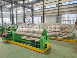 Thiết kế bền W11-4 * 2500 NC ba-con lăn xi lanh sản xuất thủy lực tấm cán máy - Product Image 6