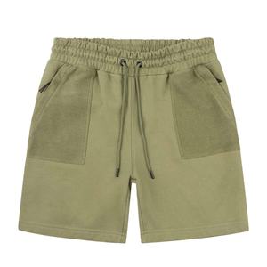 Pantalones Cortos Deportivos Casuales de Alta Calidad, Felpa Gruesa, Personalizados, Transpirables, de Poliéster, Estilo Francés, para Hombre - Product Image 1