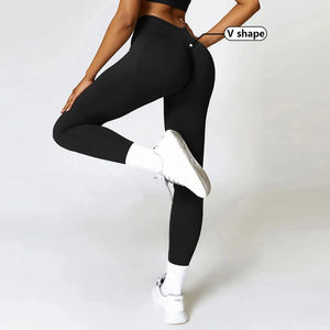 Custom Cheap <b>Leggings</b> for Women Fitness Clothing Women High Waist Gym Yoga Tights Woman <b>Leggings</b> <b>with</b> Out <b>Pockets</b> - Product Image 4