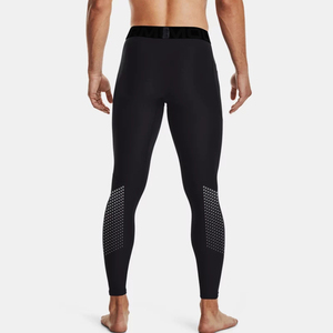 Leggings de Compresión Negros para Hombre, Cintura Elástica, Transpirables, Ligeros, de Spandex y Poliéster, Ajuste Deportivo, Pantalones para Entrenamiento de Verano - Product Image 2