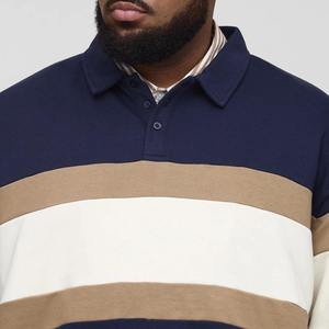 Camisas Polo de Manga Larga para Hombre de Secado Rápido al por Mayor OEM, Personalizables con Cuello Camisero, Talla Grande, Estilo Rugby - Product Image 6