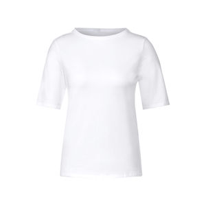 เสื้อยืดสีขาวผู้หญิงรุ่นใหม่ ระบายอากาศได้ดี คุณภาพสูง ย้อมสีเรียบง่าย เป็นมิตรกับสิ่งแวดล้อม แห้งเร็ว ผ้าฝ้าย 100% เบาสบาย ทรงปกติ - Product Image 5