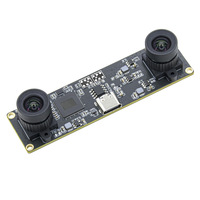 Module de caméra USB stéréo à double objectif 2MP, synchronisé 50fps 1080P, caméra binoculaire pour la mesure de la profondeur et la reconstruction 3D
