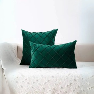 Funda de Almohada de Jacquard Bordada de Lujo, 100% Poliéster, Cierre con Cordón, Diseño Moderno y Sencillo para un Dormitorio de Primera Calidad - Product Image 1