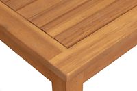 Table d'appoint en bois marron clair moderne Portable essentiel intérieur extérieur pour Camping canapé-lit salle à manger salon mobilier scolaire