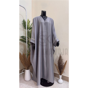Abaya pour femmes de haute qualité, design élégant, longue et décontractée, grande taille, manches longues, vente en gros, OEM, ODM, personnalisable - Product Image 1
