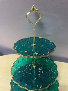 Soporte para Pastel de Resina Ecológico de 2 Piezas, Apto para Lavavajillas - Product Image 3
