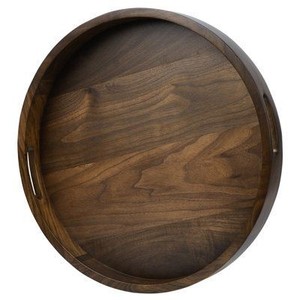 Eco Friendly Acacia Wood Serving Platters Charcuterie Boards Wooden Snack <b>Plates</b> Cookie Appetizer <b>Dinner</b> Platters Dessert Trays - Product Image 2