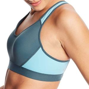 Custom Logo Women's Gym Sports Bra Breathable Seamless High Impact Four Way Stretch Yoga Workout Fitness <b>Crop</b> <b>Top</b> Lightweight De - Product Image 2