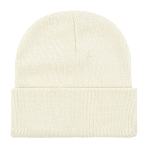 Production Harry Johnson, bonnet en tricot unisexe de couleur unie, à revers, 100% acrylique, hiver, décontracté, taille adulte 56-58CM - Product Image 1