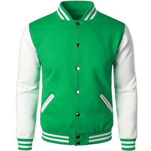 แจ็คเก็ตวาร์ซิตี้คุณภาพสูงสำหรับผู้ชายสำหรับฤดูหนาว รุ่นใหม่ล่าสุด พร้อมงานปักแบบกำหนดเอง ดีไซน์พิมพ์นูน แฟชั่นอินเทรนด์ โลโก้ด้านหน้า - Product Image 1