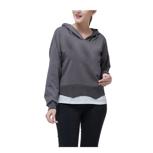 เสื้อฮู้ดสีเทาแบบยูนิเซ็กซ์ ทรงปกติ ผ้าเนื้อนุ่มใส่สบาย เหมาะสำหรับฤดูใบไม้ร่วง ผลิตจากผ้าฝ้าย 100% ทรงโอเวอร์ไซส์ ระบายอากาศได้ดี - Product Image 1