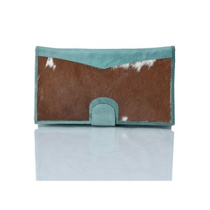 Cartera de mano de cuero de vaca a la moda para mujer, estilo occidental, Vintage, bohemio, portátil para verano e invierno - Product Image 4