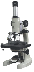 Microscope biologique pour étudiants Premium Radical RM-3, construction en aluminium coulé durable, design ultra-robuste, éclairage LED - Product Image 4
