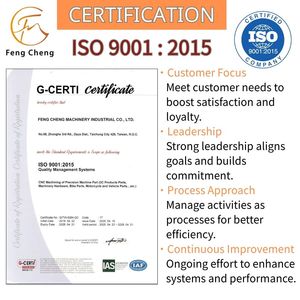 Composants automobiles sur mesure de Taïwan, pièces de voiture en acier inoxydable, usinage CNC, certifiés ISO 9001, fabricants OEM personnalisés - Product Image 5