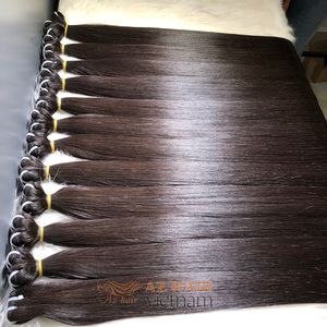 Long Bone Straight High Quality Unprocessed Raw Human <b>Hair</b> Extensions Wholesale Vietnamese Supplier - Product Image 2