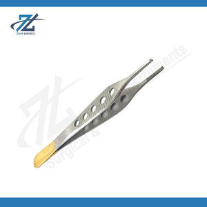 Pinzas Quirúrgicas Dentales de Acero Inoxidable de 5.5 Pulgadas (14 cm), Ergonómicas, con Certificación CE, Instrumentos Manuales para Uso Dental Profesional - Product Image 3