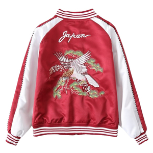 Vestes bomber en satin de qualité supérieure unisexes pour l'hiver, coupe-vent, écologiques, logo personnalisé, fermeture à boutons durable, vente en gros - Product Image 4
