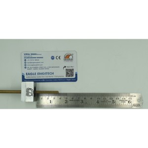 Matrice de torsion pour bracelet creux en fer, entrée 4 mm, sortie 5 mm, modèle T 6073 B - Product Image 3