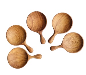 ผู้ผลิตเวียดนาม ช้อนตักกาแฟ/ชา ทำด้วยมือจากไม้ธรรมชาติ  รับทำตามแบบ OEM พร้อมสลักโลโก้ - Product Image 1