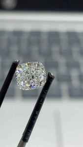 Lab Grown Asscher Cut <b>Diamond</b> Wholesale 3ct F VS1 Color D IGI Certified in Stock for Solitaire <b>Ring</b> Setting Stone - Product Image 2