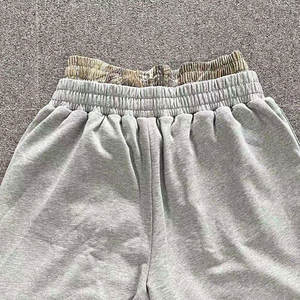 Pantalones Cortos Bermuda Holgados de Doble Cintura 100% Algodón Personalizados 2026 con Lavado Ácido, Apliques, Bordados y Pedrería - Product Image 6