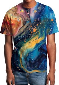 Chemises personnalisées en sublimation pour hommes, manches courtes, coupe classique, polyester/coton écologique, t-shirts à séchage rapide, vêtements de sport de haute qualité - Product Image 6