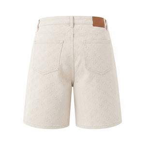 Fabricante de Shorts de Mezclilla con Pedrería de Marca Blanca, Servicios OEM, Producción Confidencial y Personalización de Marca - Product Image 2
