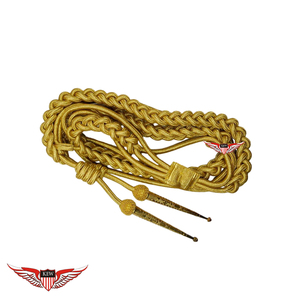 Cordons d'épaule personnalisés pour uniformes, vente en gros, meilleure qualité, aiguillettes d'uniforme sur mesure - Product Image 1