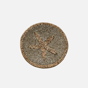 Sous-verres en verre perlé de conception personnalisée chic et haut de gamme, résistants à la chaleur, pour accessoires de bar, article promotionnel - Product Image 3