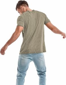 T-shirts pour hommes personnalisables à col rond en coton, coupe ajustée, multicolores, avec diamants, manches courtes, strass - Product Image 4