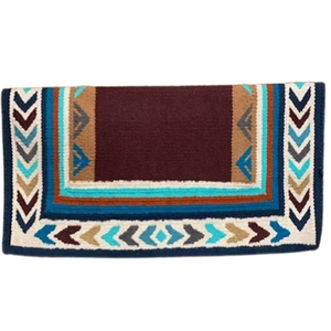 Handwoven Western Saddle Blanket Wool Horse Saddle Pad Custom Bulk Wholesale Supplier Manufacturer - Product Image 1