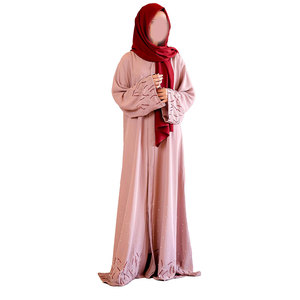 Abaya de Moda para Mujer, Diseño Personalizado, Vestido de Oriente Medio, Abaya de Lujo para Mujeres Musulmanas, Poliéster para Mujeres Adultas, Gran Venta - Product Image 1