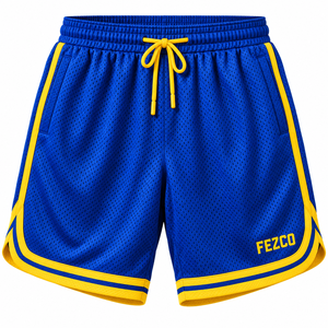 Pantalones Cortos de Malla para Hombre, Transpirables, de Secado Rápido, Directo de Fábrica, Esenciales, por Encima de la Rodilla, para Correr y Gimnasio, Personalizables, de Malla Sólida - Product Image 2