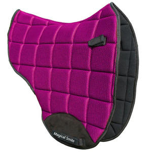 แผ่นรองอานม้าคุณภาพสูง ระบายอากาศได้ดี แผ่นรองอานหรูหรา แผ่นรองอานสำหรับกระโดดข้ามสิ่งกีดขวาง รุ่น Grape  แผ่นรองอาน Ridder Love รุ่นนี้ที่ฉันชอบ - Product Image 4