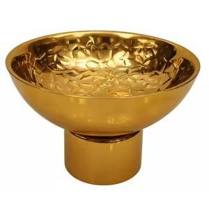 Vaisselle de table en métal, bol à chocolat en acier inoxydable, bol de service pour bonbons, fruits secs, en-cas - Product Image 6